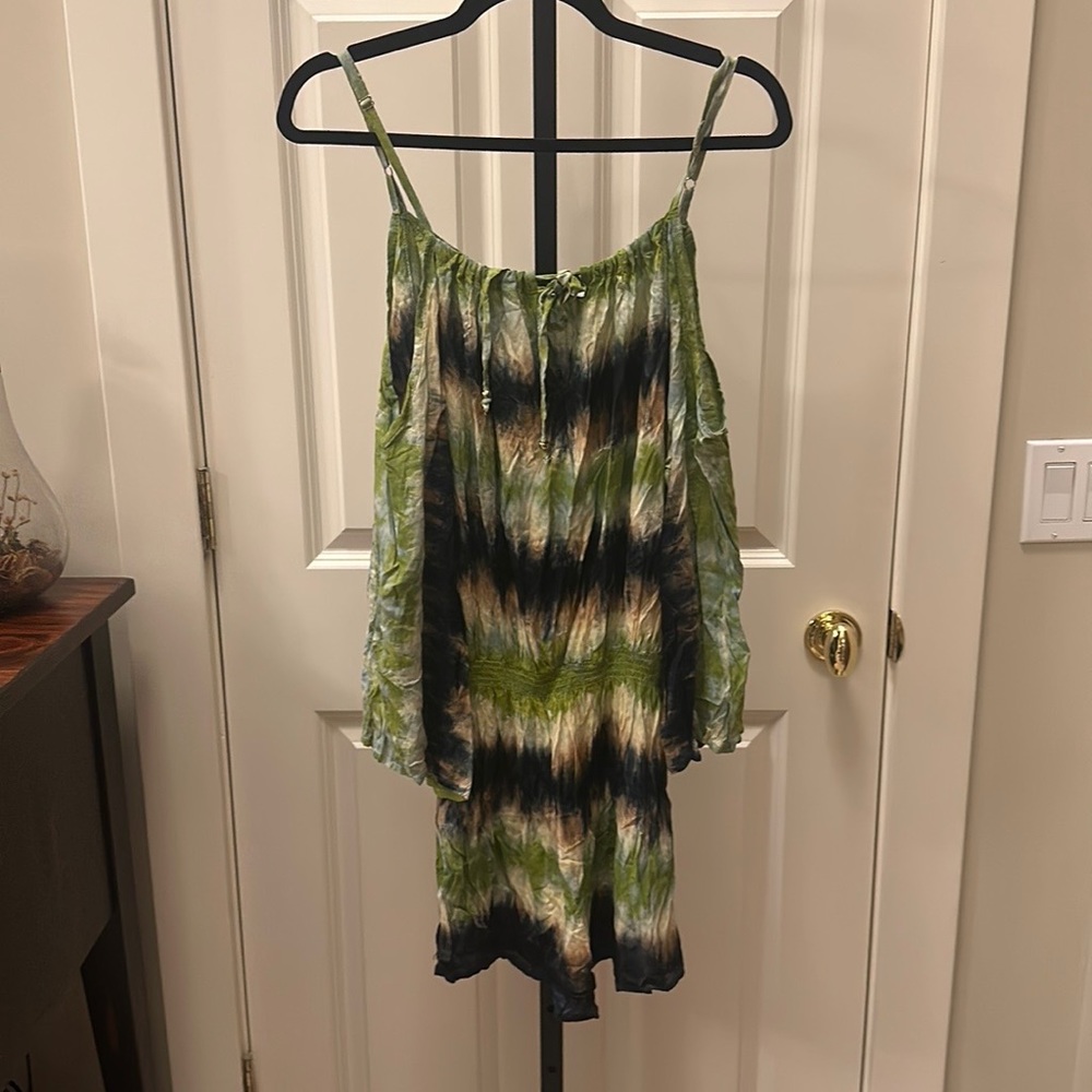 Tiare Hawaii Kauai Dress in Green in One Size Fits Most NEW